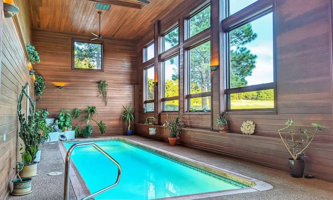 Colorado Springs Maison | Private Mansion: Indoor Pool, Hot Tub, Mountain Views