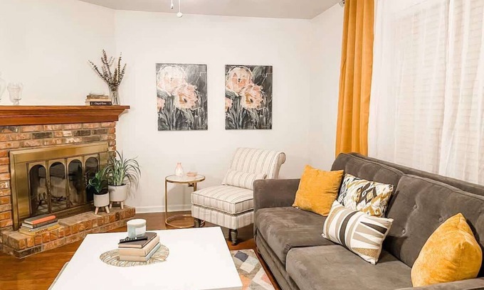 Tallahassee Maison | Private Master Bedroom in Beautiful Townhome