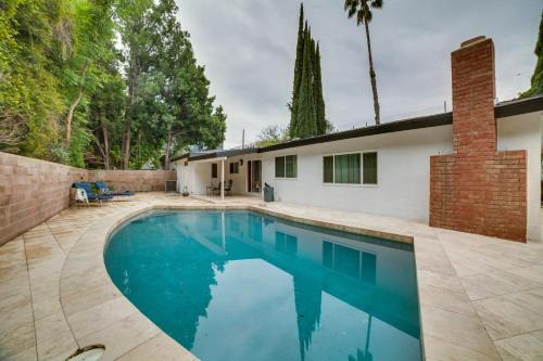 Encino Maison | Private Pool and Patio Luxe Encino Family Getaway