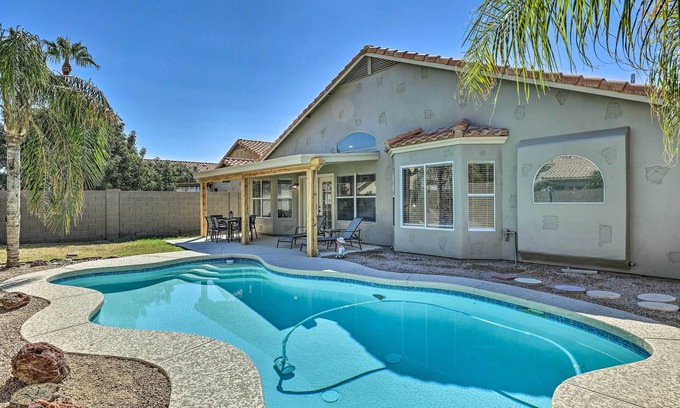 Monarch Maison | Private Pool & Fenced Yard: Phoenix Home