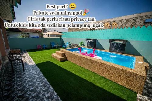Kampung Chicha Maison | Private Pool Homestay Al-Qari