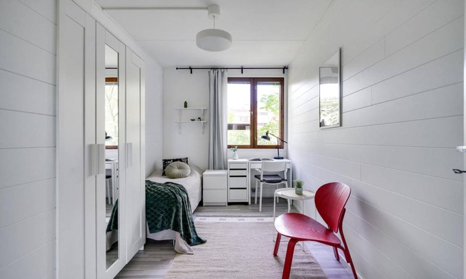Keskinen District Station Balnéaire | Chambre privée ∙ 1 chambre ∙ 1 personne