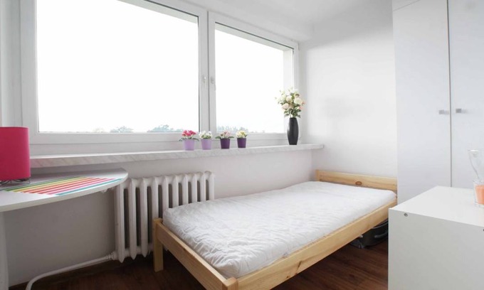 Lodz Station Balnéaire | Chambre privée ∙ 1 chambre ∙ 1 personne