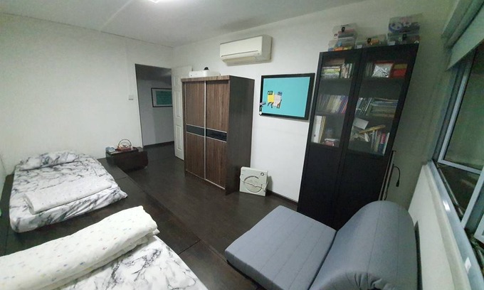 Tampines Station Balnéaire | Chambre privée ∙ 1 personne
