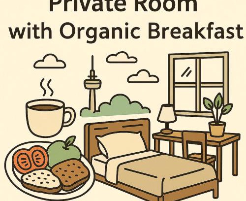 Oberdorla Maison | Private Room with Organic Breakfast near Hannover Messe