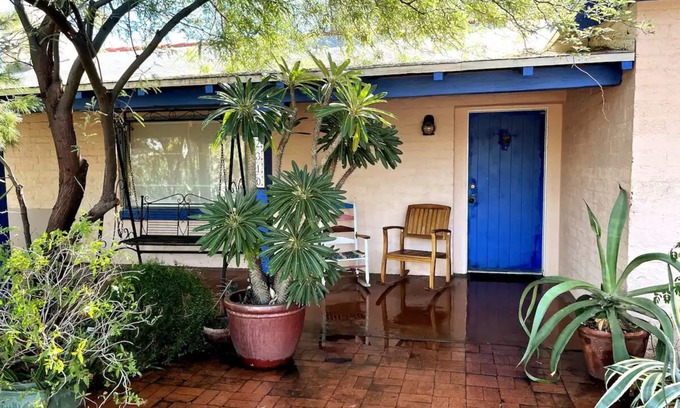 Catalina Vista Maison | Private Saltwater Pool, Upscale Historic U of A Area + Lush Garden +King +Spa