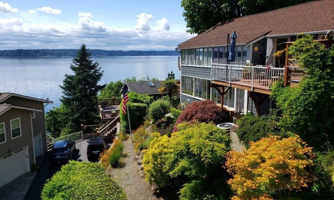 Seahurst Maison | Privé, Au calme, vue spectaculaire, 15 minutes du centre ville Seatttle