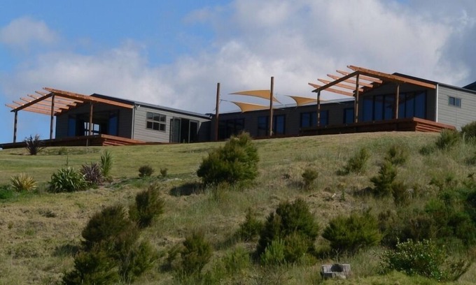 Whangapoua Maison | Superbes vues sur l'océan surélevées privées