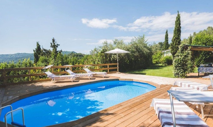 Camaiore Maison | Private swimming pool. Garden. High quality interior.