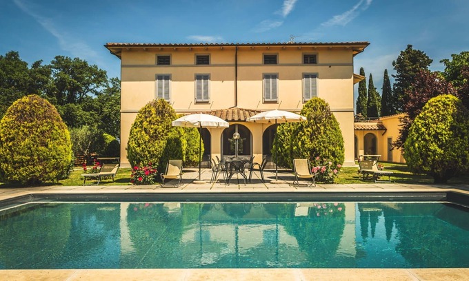 Po' Bandino Villa | Magnifique maison de vacances privée avec piscine privée, climatisation, WIFI, TV, véranda