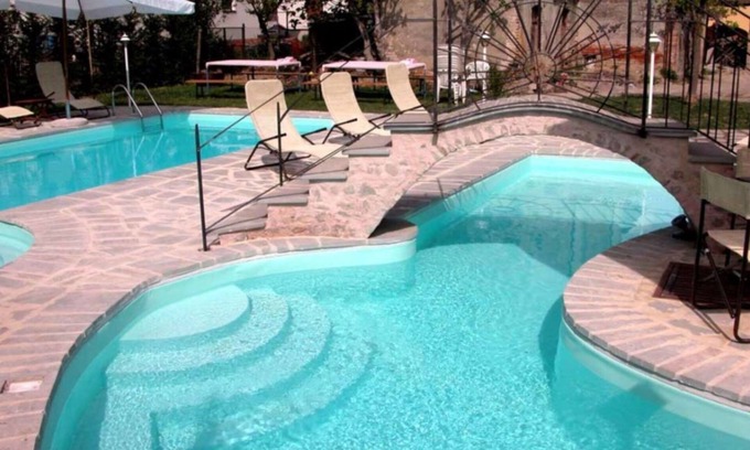 Piosina Villa | Maison de vacances privée avec bain à remous, climatisation, WIFI, piscine privée, TV, véranda