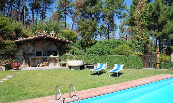 SantʼAndrea di Compito Villa | Maison de vacances privée avec climatisation, WIFI, piscine privée, TV, terrasse, près de Lucques