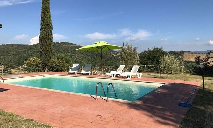 Montecatini Val di Cecina Villa | Villa privée avec piscine et jardin en Toscane