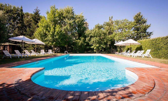 Ferretto Villa | Maison de vacances privée avec climatisation, WIFI, piscine, bain à remous, TV, patio