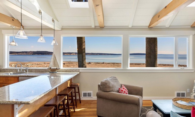 Freeland Cabine | Privé cabine Whidbey Island Waterfront Beach