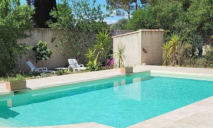 Balaruc-les-Bains Maison | Provencal house 5min walk from the Etang de Thau and 8 min Sète by car