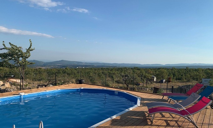 Mane Maison | Propriété provençal au coeur de la vallée de la Durance avec une vue panoramique