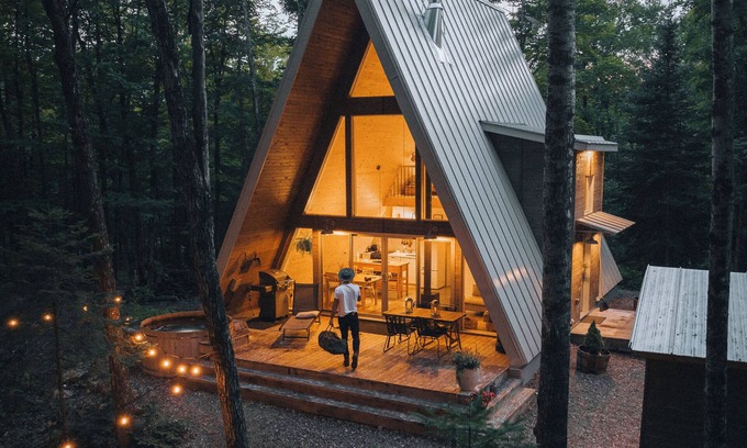 Thorne Cabine | Prunella № 2, Prunella № 2 - A-Frame Cabin Getaway - Design, Comfort & Nature