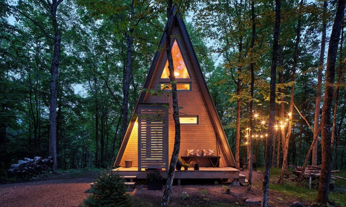 Thorne Cabine | Prunella № 3, Prunella № 3 - A-Frame Cabin Getaway - Design, Comfort & Nature