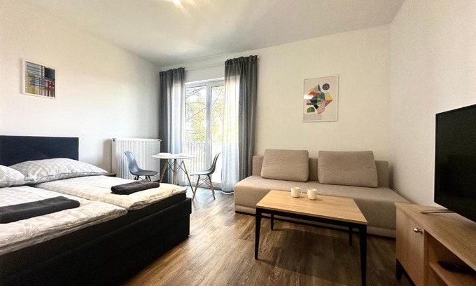 Krzyki Appartement | Przyjaźni 16 Apt 25 - Self Check-In 20h - Lift