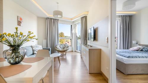 Katy Rybackie Appartement | Przytulny apartament na zamkniętym osiedlu