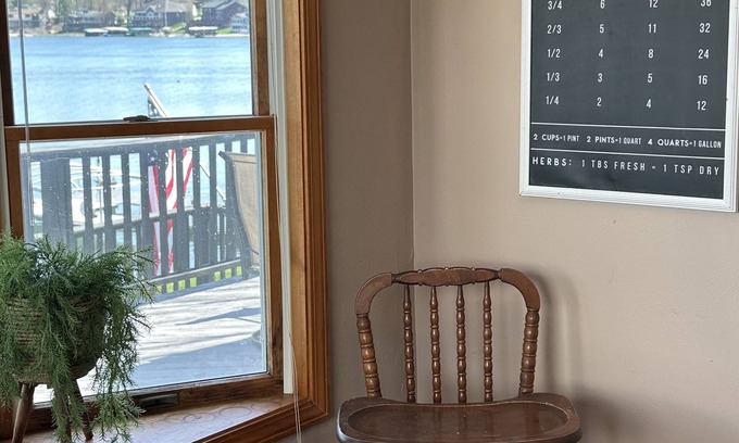 Plainwell Maison | PURE MI Lakefront Cottage - Lake Recreation, Swimming and Fishing abound