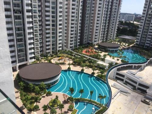 Presint 15 Appartement | Putrajaya Dwiputra Residences, Fully Air-Con 3BR Blissful Suite