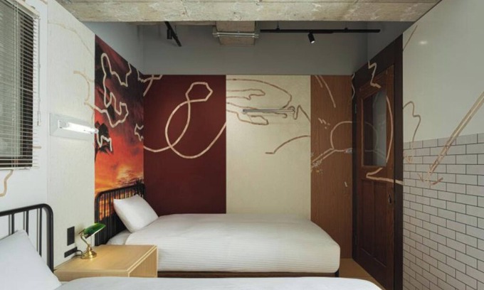 Chuo Hôtel | Puzzle Parre 1-bedroom @ Tokyo Street Art Hotel