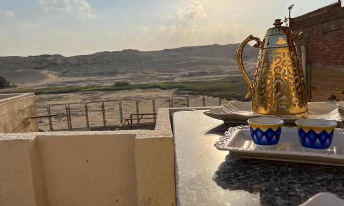 Giza Hôtel | pyramids view inn To Pyramids , 4-bedroom hotel with AC and WiFin tranquil Giza