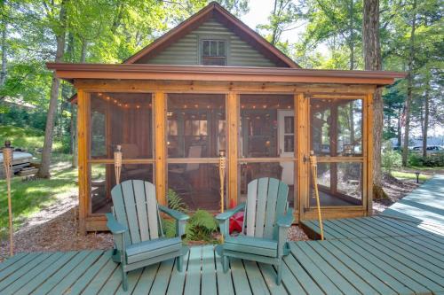 St Germain Maison | Quaint and Cozy Lake Cabin with Dock and Beach Access!