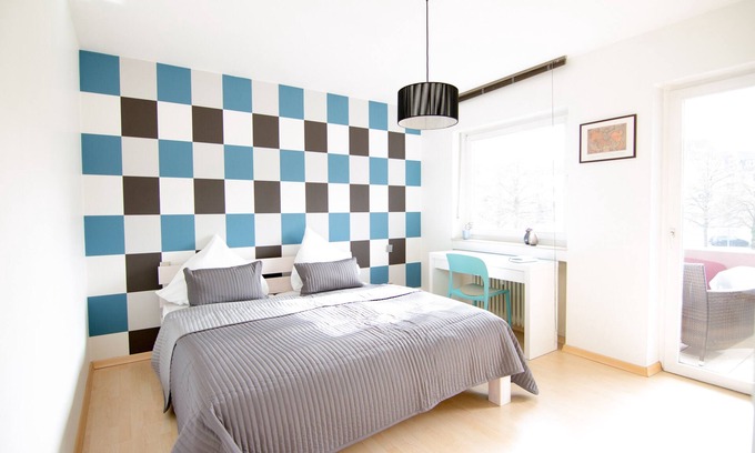 Mitte Appartement | QuartierMitte 2 pièces, cuisine, salle de bain, balcon - Sarrebruck