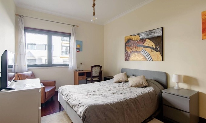 Santa Iria de Azoia Appartement | Quarto Duplo Parque das Nações