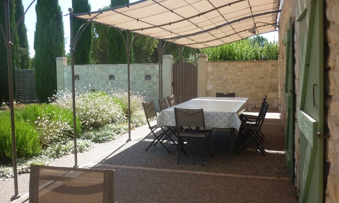 Bagat-en-Quercy Maison | Maison quercynoise 8 personnes , piscine chauffée en saison