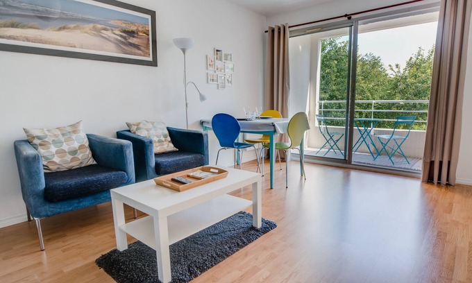 Charente-Maritime Appartement | Appartement de bord de mer calme et confort - Parking privé
