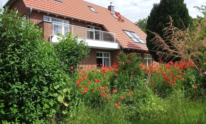 Sehlen Appartement | Appartement calme dans la campagne avec un grand jardin et une terrasse pour les romantiques