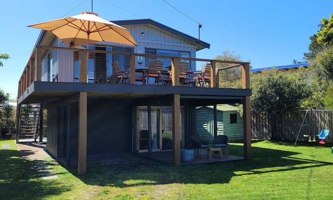 Coronet Bay Maison | Escapade tranquille sur la plage sur l'estran