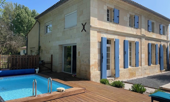 Cubnezais Maison | Quiet country house near Bordeaux