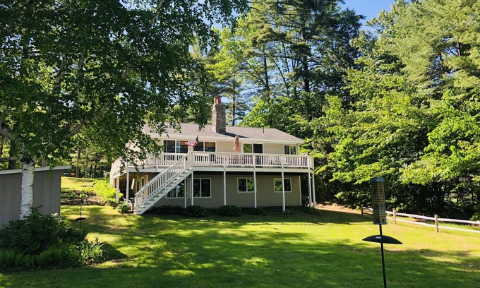 South Casco Maison | Calme Cove On Pristine Sebago Lake, 5 BR, plage, quai
