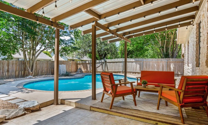 Brushy Creek Maison | Quiet Hideaway w/ Pool, 20min to Austin TX