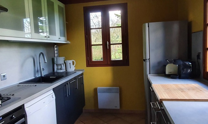 Fourneville Maison | Quiet house 9 km from Honfleur