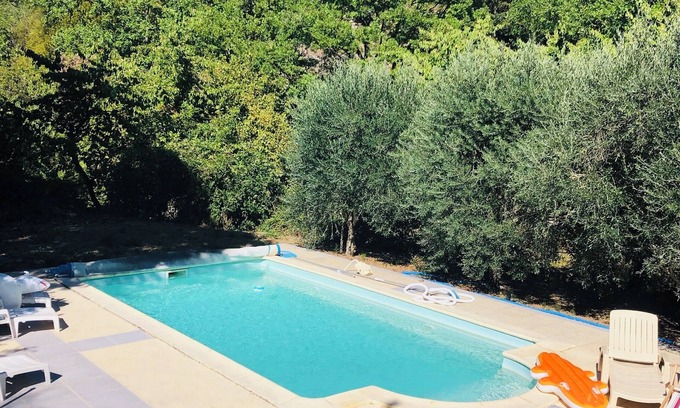 Olargues Maison | Maison piscine chauffée au calme sans vis à vis