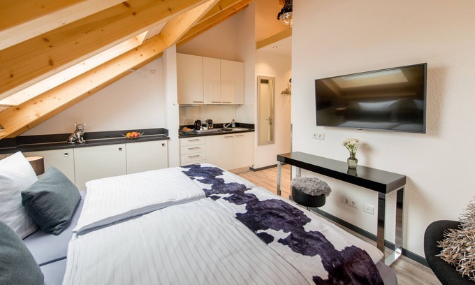 Bensheim Appartement | Appartement Premium "Lifestyle" - passer la nuit à la Apartmenthaus Horster