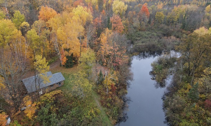 Mason Cabine | Cabane de nature calme sur la belle rivière Marengo