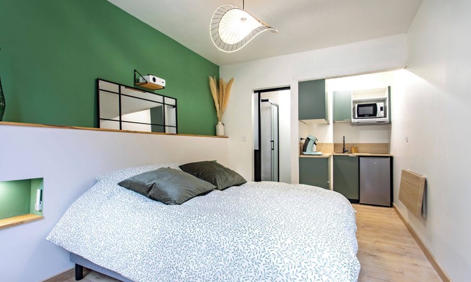 Les Chalets - Saint-Aubin - Saint-Etienne Appartement | Nid Calme en Hypercentre - Proche Métro & Gare