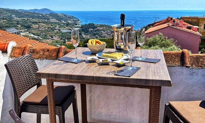 Costarainera Maison | Quiet vacation home, sun terrace, sea view, 3km to the beach (008024-LT-0073)