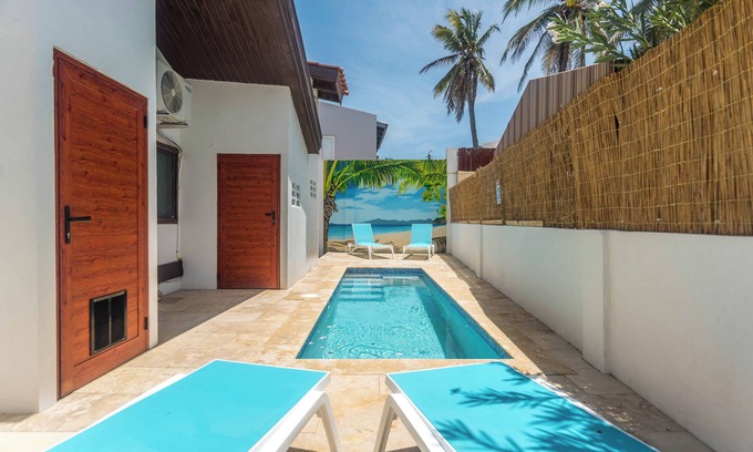 Shiribana Maison | Quite Villa, with pool. Easy drive to beaches. With car rental options.