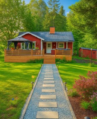 Sodertalje Maison | Röd Stuga by Falunio