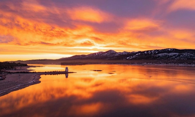Big Bear Lake Cabine | “R” Hidden Gem💎CoZy&Romantic💋HotTub Golf Bikes Hammocks AC