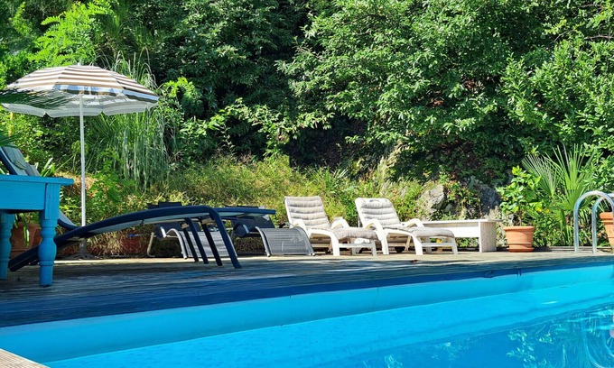 Oggebbio Villa | Raggio di Sole Villa with pool and lakeview