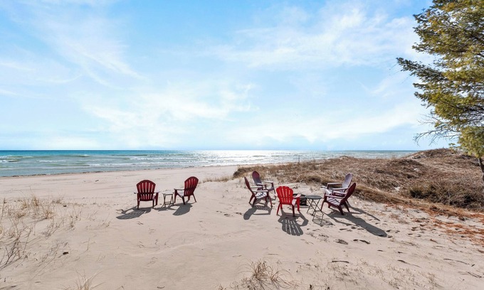 Oostburg Cabine | DNC & RYDER CUP welcome - Chalet rustique de luxe sur les rives du lac Michigan